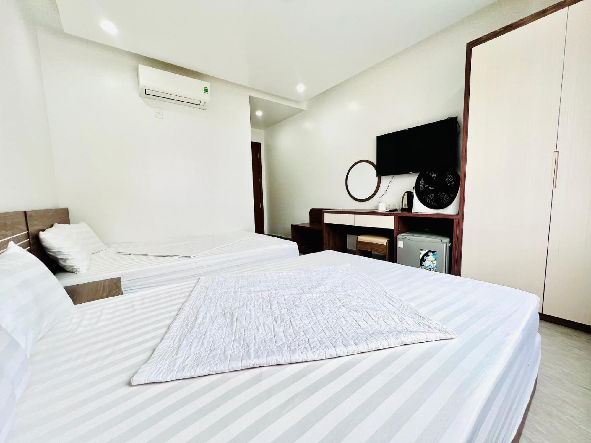 An Duong Hotel Cat Ba Chan Chau Bagian luar foto